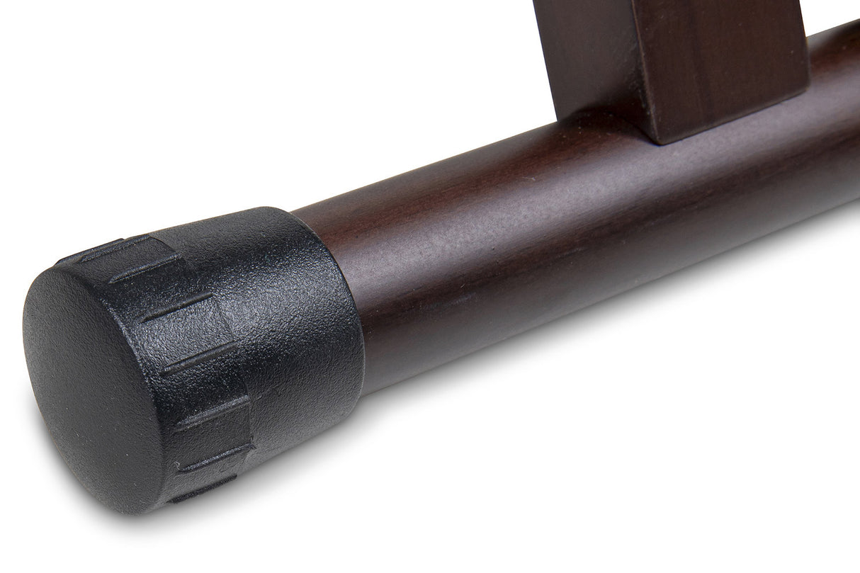 GEWA Guitars stands Wood - Walnut, dark (GS-60DW)