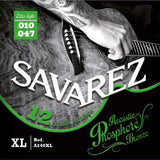 Savarez Strings for Acoustic Guitars Acoustic - 12.str. Ex-Light .010 (A240XL)