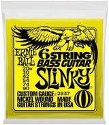 Ernie Ball 2837 6-String Bass Guitars Slinky Nickel