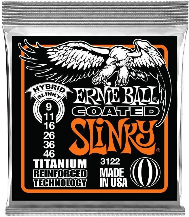 Ernie Ball 3122 Coated Hybrid Slinky