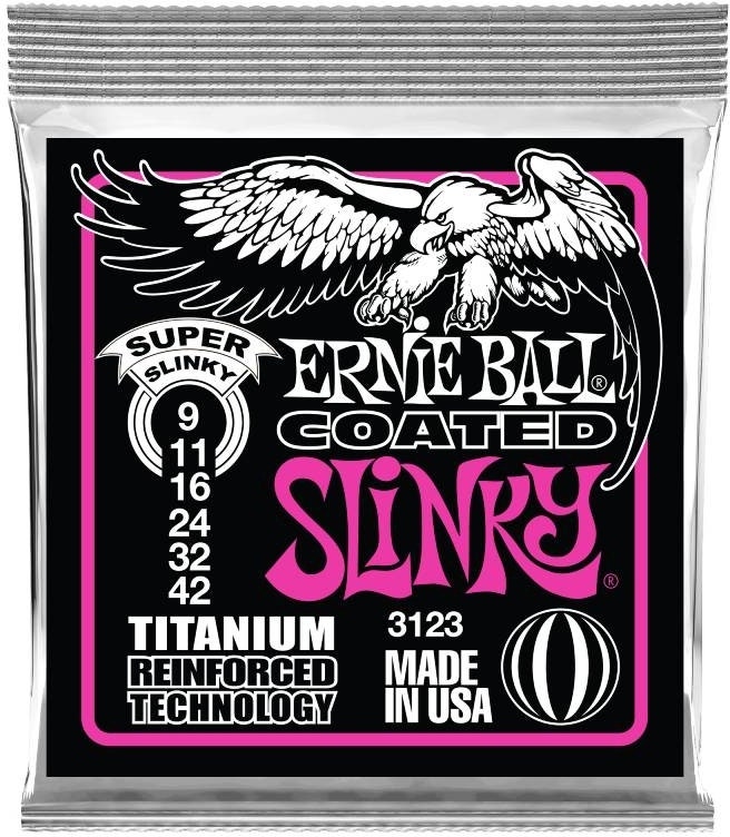 Ernie Ball 3123 Coated Super Slinky