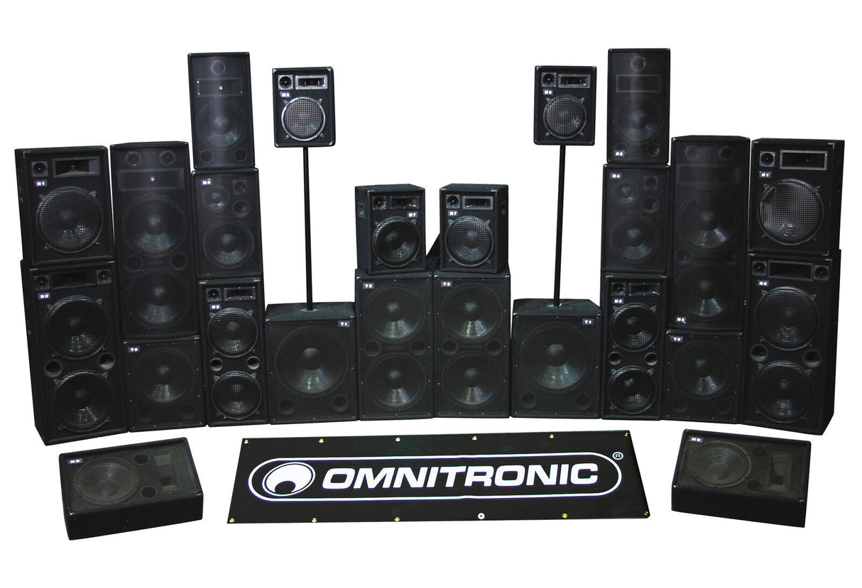 OMNITRONIC DX-1022 3-way Speaker 400 W
