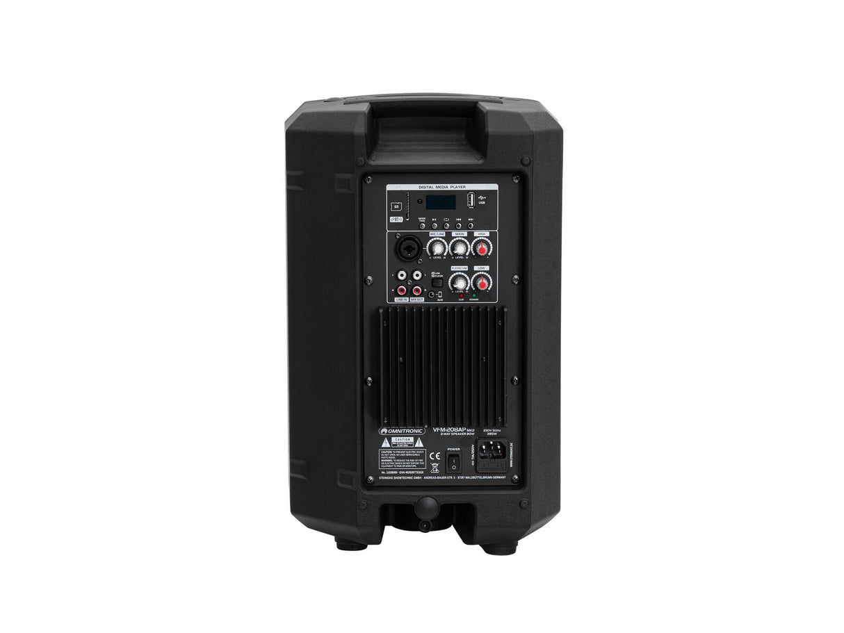 OMNITRONIC VFM-208AP MK2 2-way Speaker active TWS
