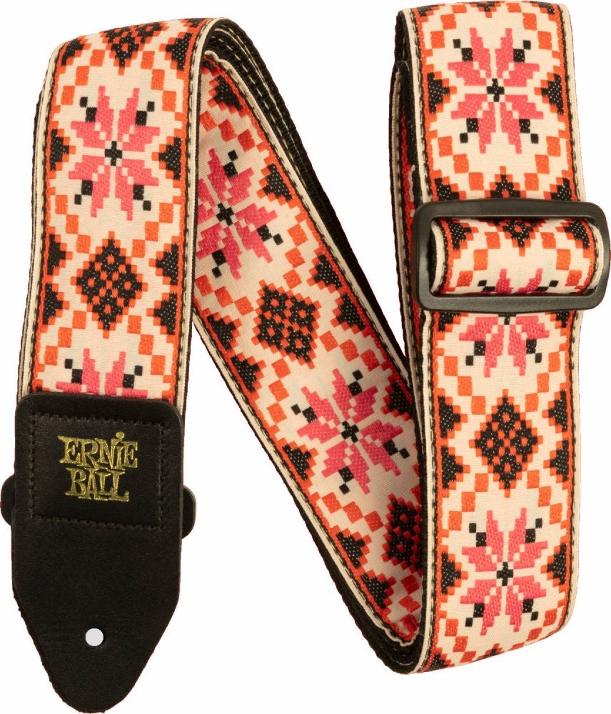 Ernie Ball 5337 Cinnamon Needlepoint, Jacquard Strap