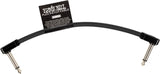 Ernie Ball 6439 Flex Patch Cable Black 15cm