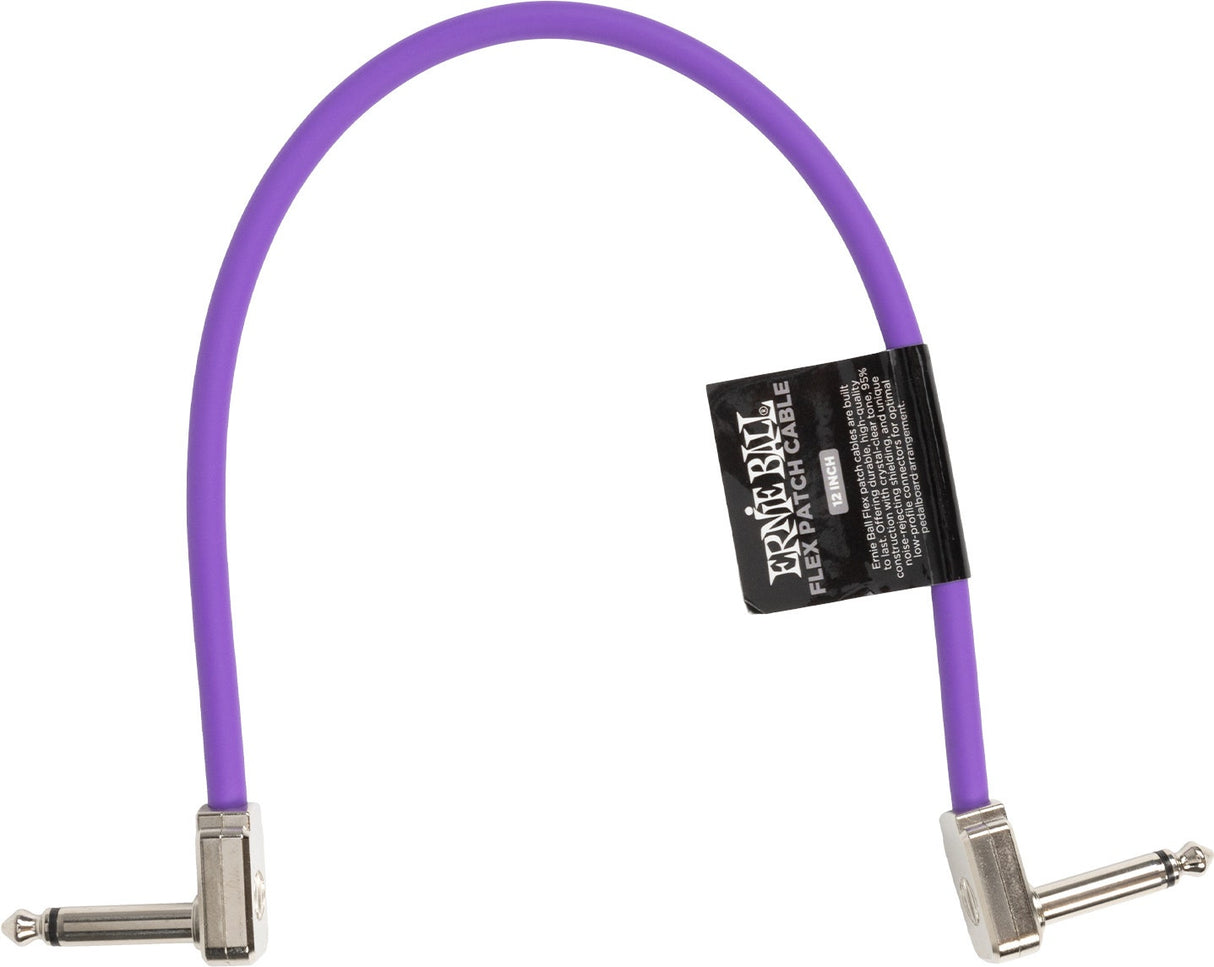 Ernie Ball 6448 Flex Patch Cable Purple 30cm