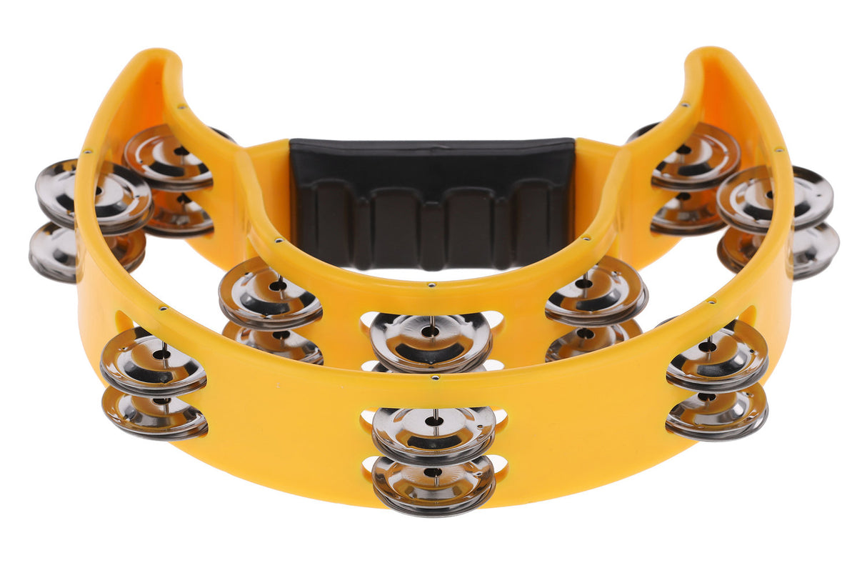GEWA Half-Moon Jingle Ring 20 jingles - Yellow
