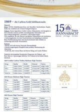 Hannabach strings for classical guitar Series 1869 Carbon/Gold MHT - Set MHT (1869MHT)