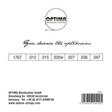 Optima Strings for Acoustic Guitars Bergfee - Set (1767)