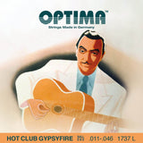 Optima Strings for Acoustic Guitars Hot Club Gypsyfire silver plated - Set (1737L)