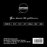 Optima strings for electric guitar gold strings roundwound - set (2028 RL)