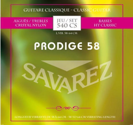 Savarez Strings for classical guitars Prodige 38 Children's Guitars - 3/4-7/8 Nylon (540 CS)