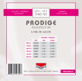 Savarez strings for classical guitars Prodige 38 Children's Guitars - 3/4-7/8 Carbon (540AS)