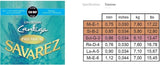 Savarez Strings for classic guitars Creation Cantiga Premium - Set high (510MJP)