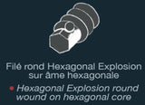 Savarez E-Bass Strings Hexagonal Explosion - 5-str. Light (B70L5)