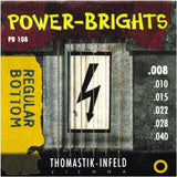 Thomastik-Infeld Electric Guitar Strings Power Brights Series - Set 008 (PB108)
