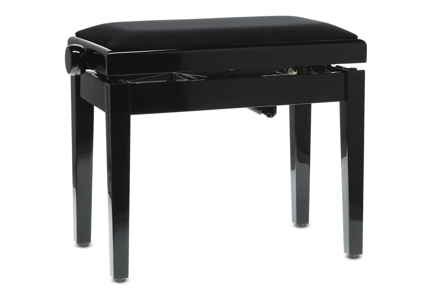 GEWA Deluxe Autolift piano bench - Black high gloss