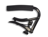 Shubb capo Standard Capo - electric guitar, 7.25" radius, black (C4k)