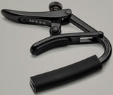 Shubb capo Standard Capo - electric guitar, 7.25" radius, black (C4k)