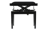 GEWA Deluxe Autolift piano bench - Black high gloss