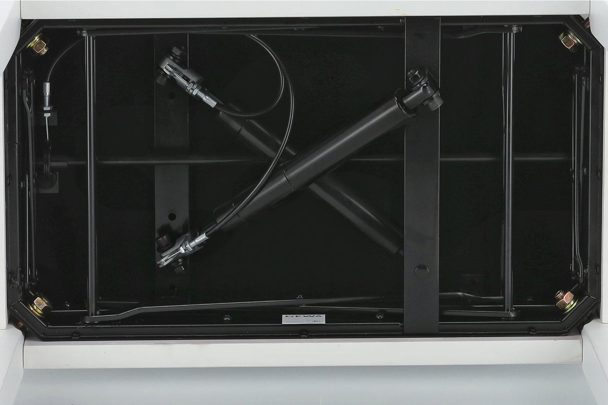 GEWA Deluxe Autolift piano bench - White matte