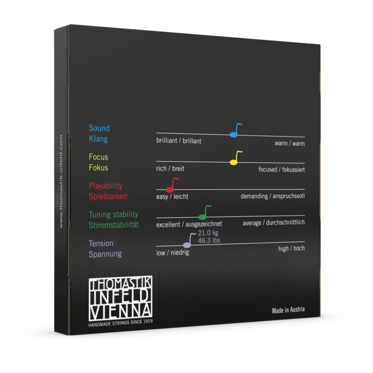 Thomastik-Infeld Strings for Viola Dominant nylon core - Set (4121,0)