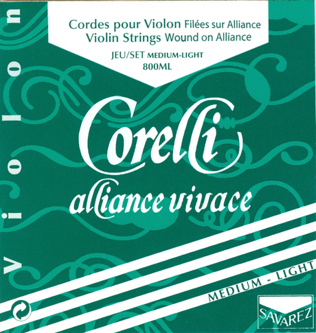 Corelli Violins strings Alliance Vivace - Medium-light 800ML