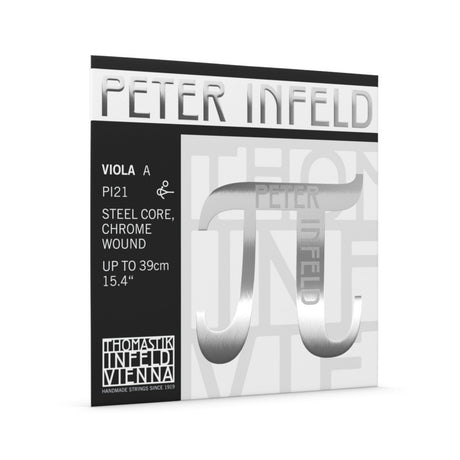Thomastik-Infeld Strings for viola Peter Infeld Synthetic Core - A Steel/Chrome (PI21)