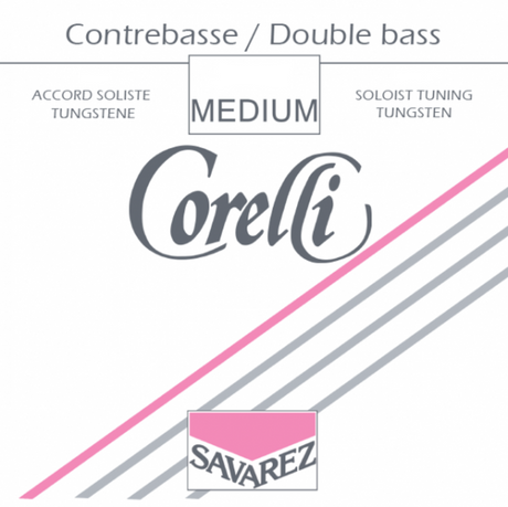 Corelli double bass strings Solo tuning nickel - Medium (361M)