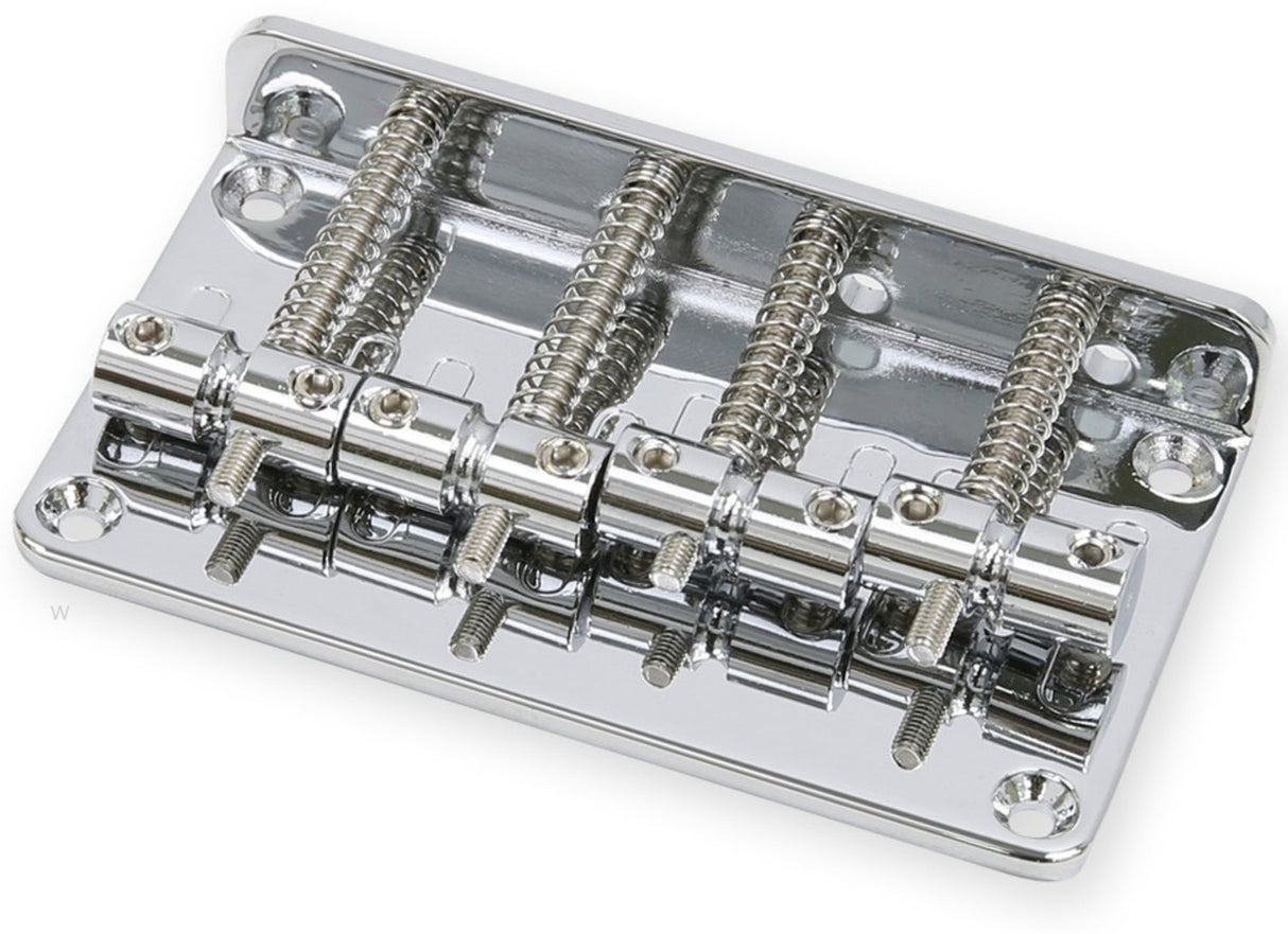 Partsland E-bass bridge 4-string - chrome-plated