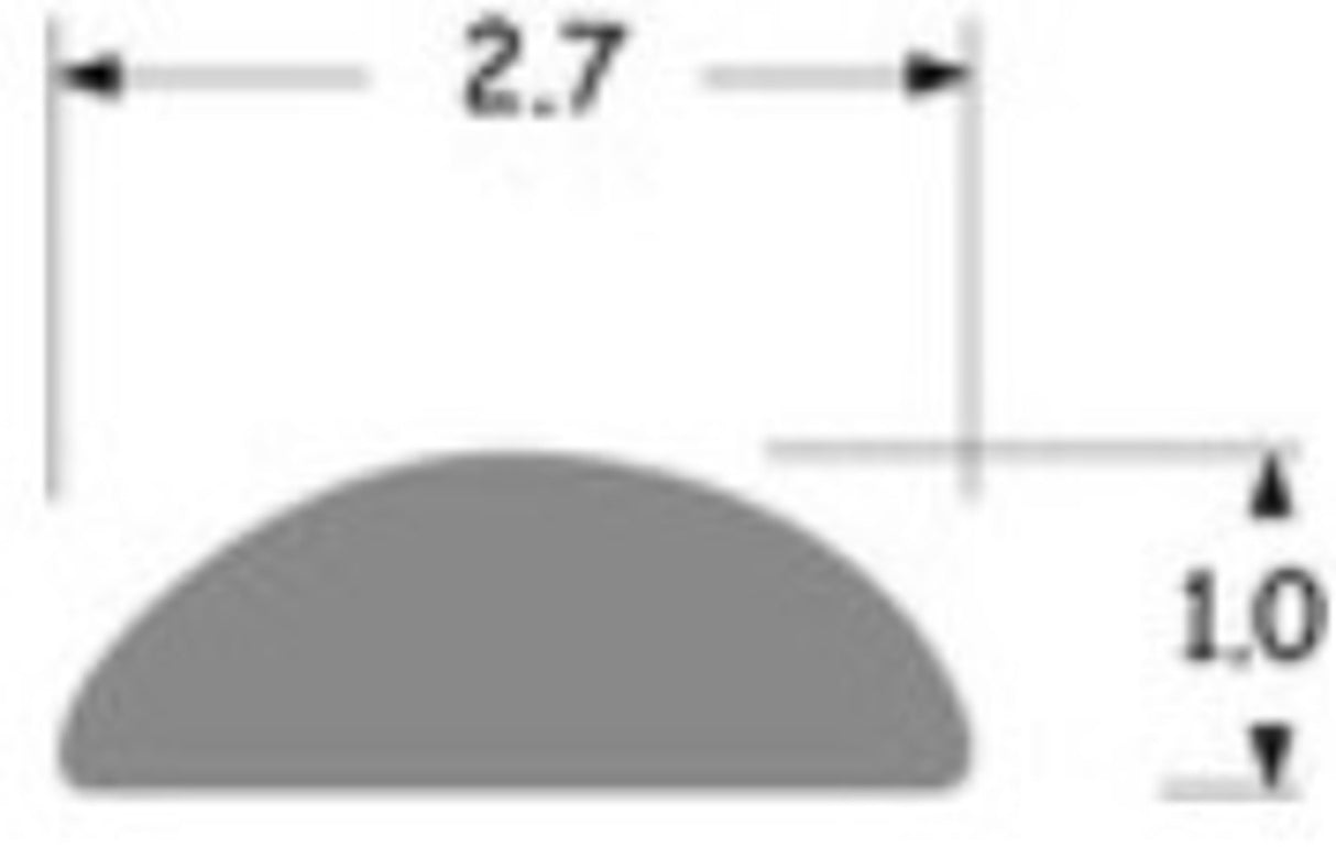 Partsland Fretwire Nickel silver - b:2.7 x a:2.8 mm (Guitars/Bass)