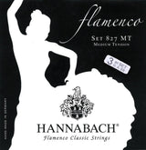 Hannabach Strings for classical guitars Serie 827 Medium Tension Flamenco - Set of 3 Bass (8277MT)