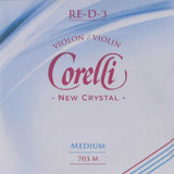 Corelli Violins strings New Crystal - Medium (703M)