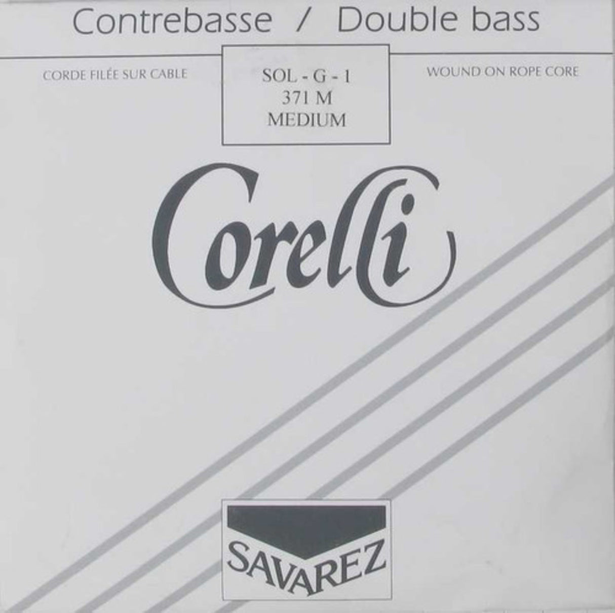 Corelli Double bass strings Orchestral tuning wolfram - Medium (371M)