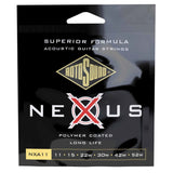 Rotosound Strings for Acoustic Guitars Nexus Coated - Light Set 11-52 (NXA11)