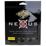 Rotosound E-Bass Strings Nexus Coated - 4-string hybrid set 40-100 (NXB40)
