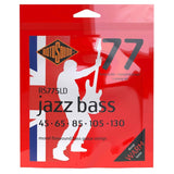 Rotosound Jazz Bass strings Jazz Bass 77 - set 5-string flatwound standard 45-130 (RS775LD)