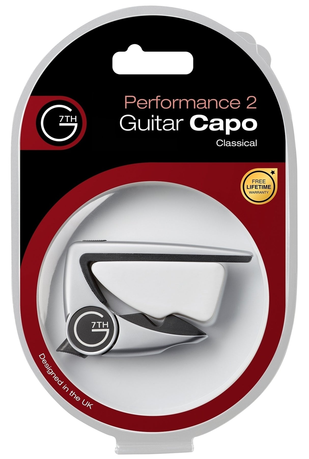 G7th Capo Performance - Classic Guitars, silver (C53013)