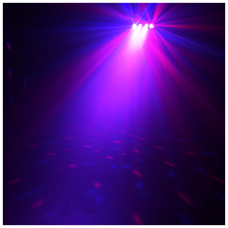 LIGHT4ME MAGIC BAR disco ball effect LED PAR + stand + remote control