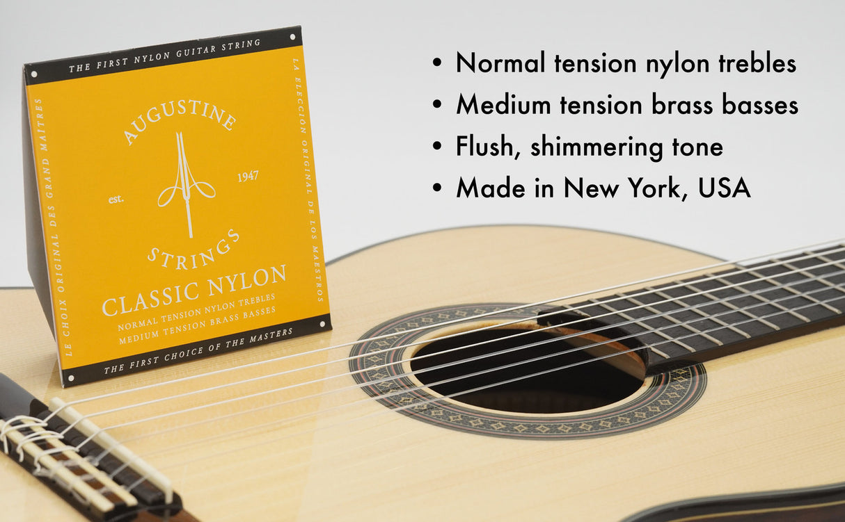 Augustine strings for classical guitar Classic Label - Classic Gold set (normal/medium)