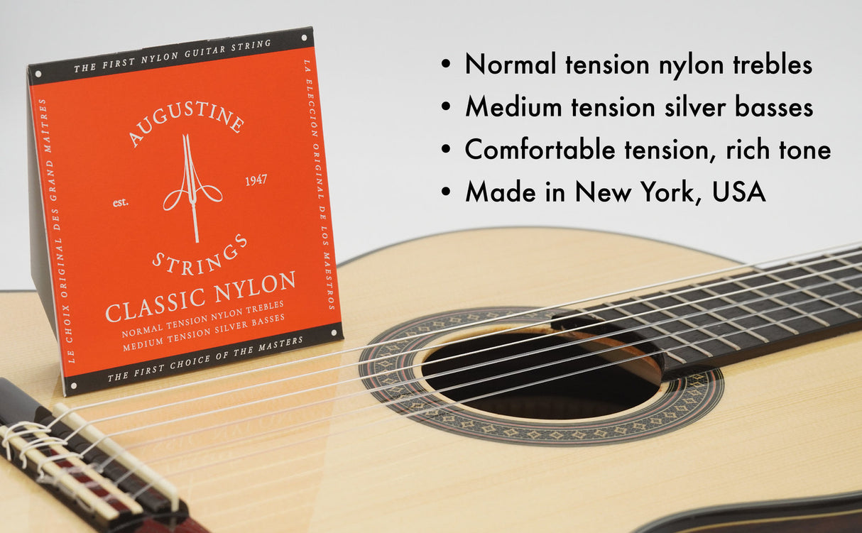 Augustine Strings for classical guitar Classic Label - Set Classic Red (normal/medium)