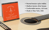 Augustine Strings for classical guitar Classic Label - Set Classic Red (normal/medium)
