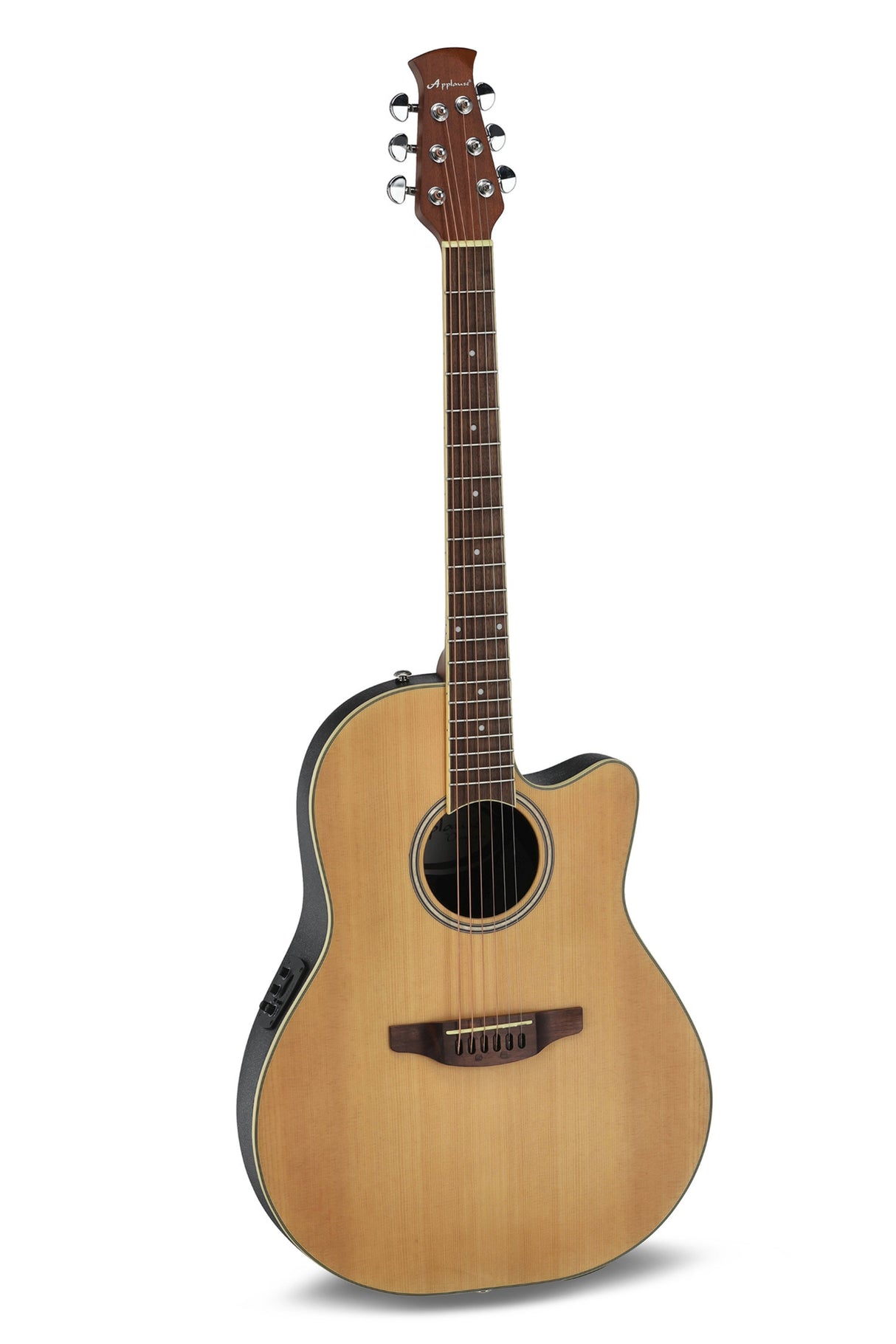 Applause E-Acoustic Guitars AB24II CS Mid Cutaway - Natural Satin (AB24-4S)