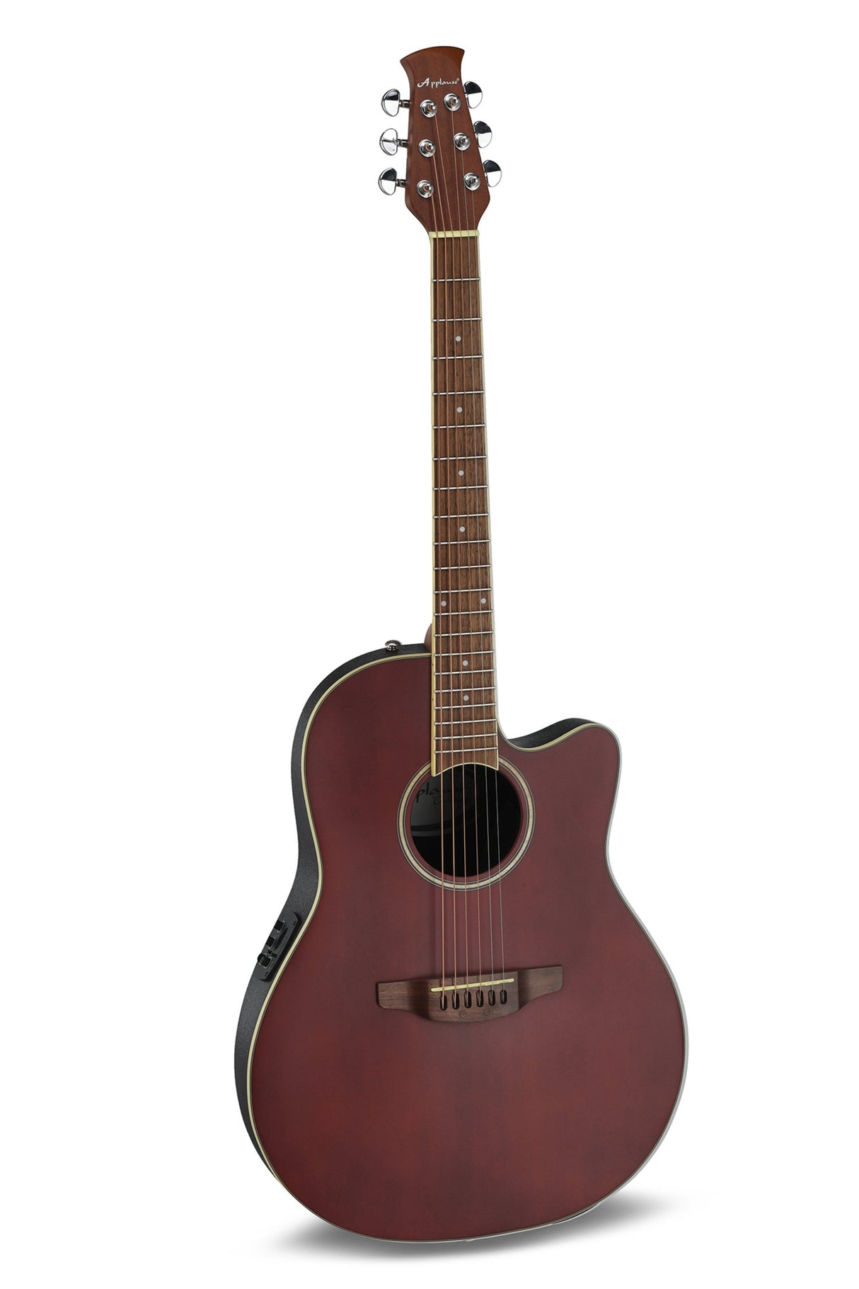 Applause E-Acoustic Guitars AB24II CS Mid Cutaway - Ruby Red Satin (AB24-2S)