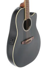 Applause E-Acoustic Guitars AB24II CS Mid Cutaway - Black Satin (AB24-5S)