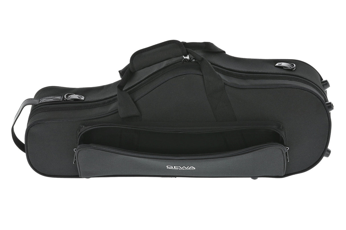 GEWA molded case for saxophones Compact - Dimensions (L x W x D in cm): 65 x 27 x 17 (Weight: 2.2 kg)