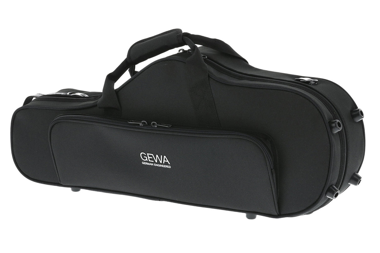 GEWA molded case for saxophones Compact - Dimensions (L x W x D in cm): 65 x 27 x 17 (Weight: 2.2 kg)