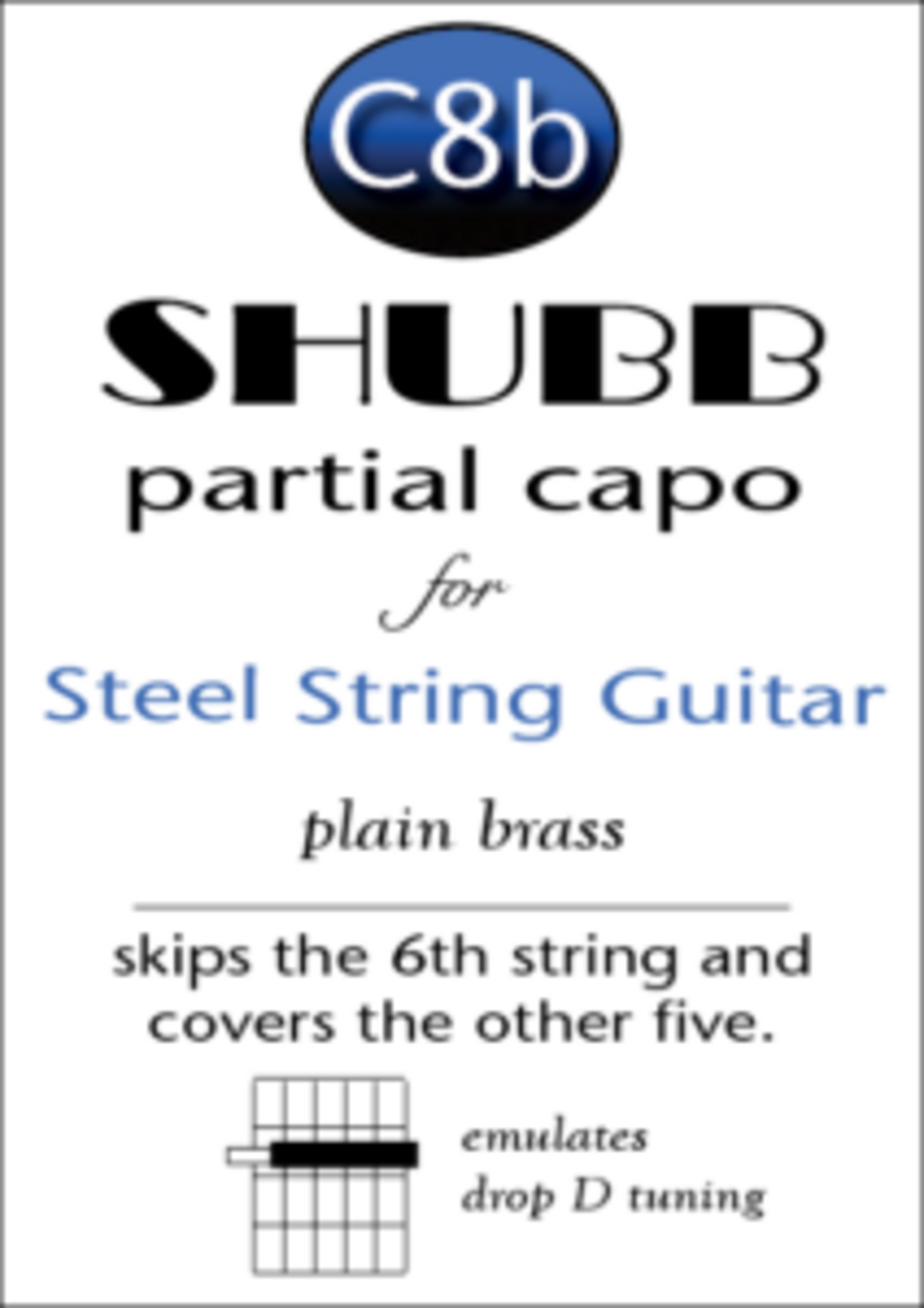 Shubb C8B Partial Capo 
