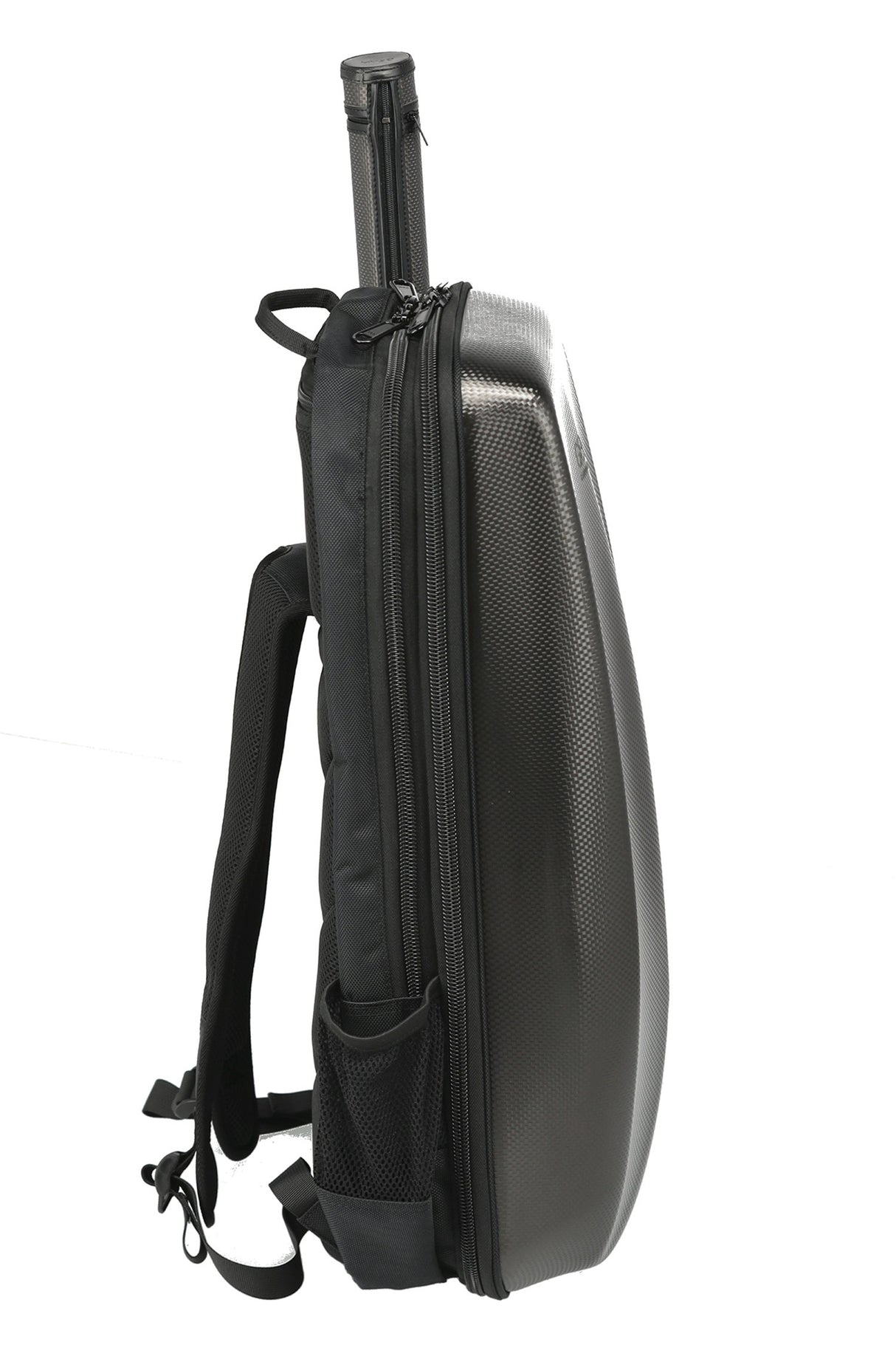 GEWA Backpack for Violins case Space Bag - Titanium 1/2 - 1/4 (33 x 63 (with bow case 66 ) x 19 cm)
