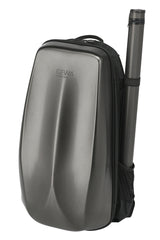 GEWA Backpack for Violins case Space Bag - Titanium 1/2 - 1/4 (33 x 63 (with bow case 66 ) x 19 cm)
